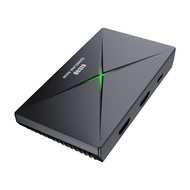 USB 3.0 Video Capture Card 4K 30hz 1080p@120fps Recording for Game Camera Live Streaming Mic Line In