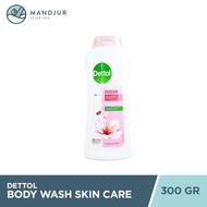ready! sabun mandi cair dettol - skin care (300 ml)
