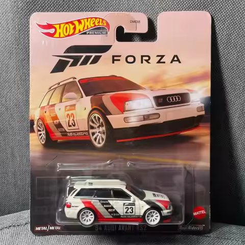 In Stock Hot Wheels DMC55 Pop Culture Series 94 Audi Avant Rs2 Tmnt Party Wagon Kitt Car Model Colle