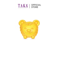 TAKA Jewellery 999 Pure Gold Charm Tiger