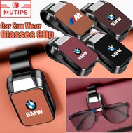BMW Car Sunglasses Holder Car Sun Visor Glasses Clip Ticket Card Storage Clip For Z4 E89 E85 X5 G05 