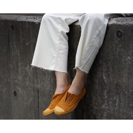 CIENTA Spanish Canvas Shoes J70777 43 Khaki Yellow Sole Washed Old Fabric Adult