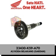 23430-K59-A70 REAR AXLE (GARDEN) NEW VARIO ESP 150 K59J ORIGINAL | GEAR COMP FINAL 44T 23430K59A70