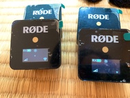 【99.99%新二手自售】RODE Wireless GO 一代 無線麥克風 兩組 台灣正成公司貨