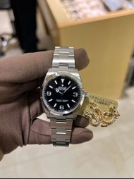 （現貨）全新24年Date ROLEX 勞力士 124270 探險家型 EXPLORER 124270-0001 探一