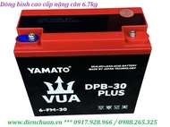 Ắc quy loa kéo ắc quy xe đạp điện 12V 30Ah Yamato Vua