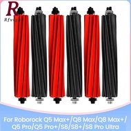 Main Brushes Replacement for Q5 Pro/Q5 Pro+ Q5 Max+ Q8 Max/Q8 Max+ S8S8+ S8 Pro Ultra Robot Vacuum C