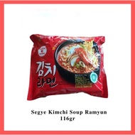 Segye KIMCHI SOUP RAMYUN Korean RAMYEON HALAL Noodles