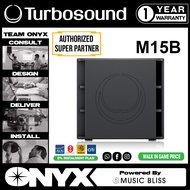 Turbosound Milan M15B 2200W 15 inch Powered Subwoofer (M-15B / M 15B)