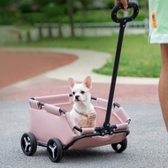 Small Pet Stroller Pet Travel Stroller Lightweight Foldable Cat And Dog Stroller