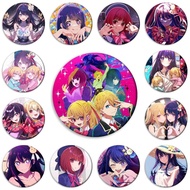 58mm Anime OSHI NO KO Hoshino Ai Coser Shiranui Frill Kurokawa Akane Cosplay COSTUME Badge Pin SPTE 