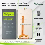 JAHPARTS - LCD TOUCHSCREEN VIVO Y17 1902 / Y15 1901 / Y12 1904 / Y11 1906 / Y12I COMPLETE