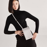 dashbrand DA17 Conductor Bag – Grey กระเป๋าสะพายข้างใบเล็ก ใส่โทรศัพท์มือถือ หนังวัวแท้ สีเทา Simple