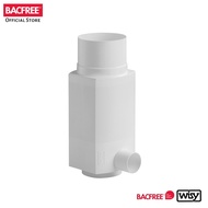 BACFREE FS-P First Flush Rainwater Filter Collector Downpipe Rainwater Harvesting System (100mm)
