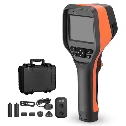 SucceBuy Handheld Thermal Camera with 5MP Visual Camera 384 x 288 IR Resolution 30HZ Refresh Rate In