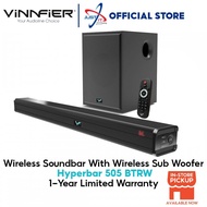 VINNFIER Hyperbar 505 BTRW Wireless Soundbar With Wireless Sub Woofer