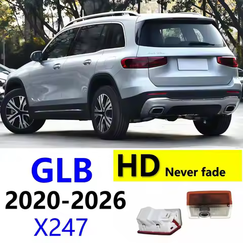 HD 2 Led Car Door Projector Light Accessories For Mercedes Benz Class GLB X247 GLB200 GLB250 GLB 35 