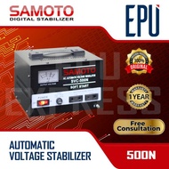 STABILIZER SAMOTO STABILISER 500 VA STAVOL LISTRIK SMT SVC AVR 500N - VOLTAGE COM