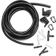 Front Windshield Washer Nozzles Kit for 08-11 Ford Focus 07-11 Ford Edge 07-10 Lincoln MKX Replaces 