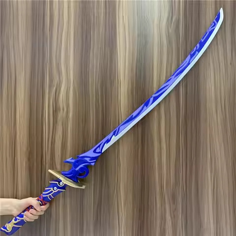 105cm Raiden Shogun Katana Sword Game Genshin Impact Sword Beelzebul Musou Sword Cosplay Weapons Pro