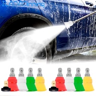 5Pcs Pressure Washer Nozzle Guard Power Washer Nozzle Tips Set with Rubber Protective Cover Pressure Washer Nozzle Guard Pressure Washer Nozzle Guard for Cleaning Car ILADA