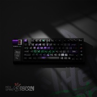 KeyTok Block X Dye Subbed Keycap Set PBT for keyboard 87 tkl 104 ansi ev63 wooting 60 v2 ev63 matte 