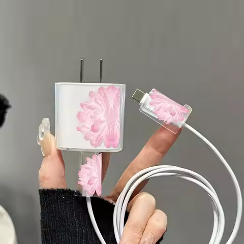 Suitable for Apple 20w Apple Charger Protective Cover 20w Charging Head Cover 15pro Data Cable Prote