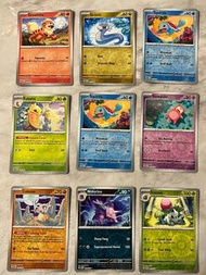 Pokemon 151 ptcg reverse holo / holo