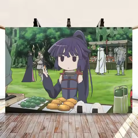 1pc Anime Log H-Horizon Decoration Background Tapestry Photography Backdrop Studio Equipment Home De