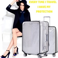 Cover Luggage Protector Transparent PVC Usable Travel Suitcase | Luggage Bag Cover 18 20 22 24 28 30INCH