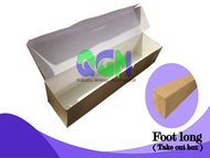 Footlong Sandwich Take Out Box 10 pcs