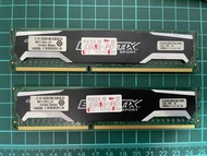 美光 Micron Crucial Ballistix DDR3 1600 4G 記憶體 終生保固 兩隻一組