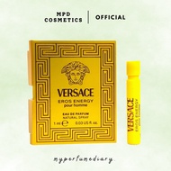 Versace 1ml Perfume Vial for Him & Her (Eros Energy Pour Homme EDP,Dylan Blue,Eros EDT,Eros Femme ED