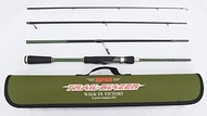 Rapala TBS664MHRF Trail Blazer Rod TBS664MHRF 4-Piece Puck Rod