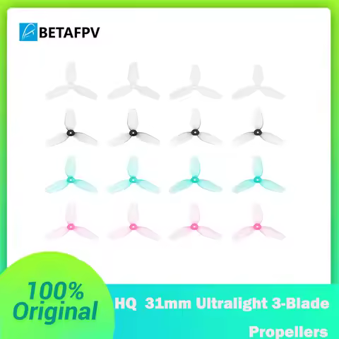 BETAFPV HQ 31mm Ultralight 3-Blade Propellers (1.0mm Shaft) For Meteor65 Meteor65 Pro Air65