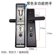 +NICE= Wholesale Engineering Style Door Lock Handle Mirror Stainless Steel Anti-theft Door Lock Hand