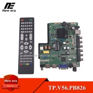 TP.V56.PB826 LCD TV 3in1 Driver Board Universal LED Screen Controller Board TV Motherboard Dual HDMI