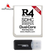 R4 Burning Card Flash Card R4 SDHC Card COM Card Dual Core R4  Game Gold Card Instant Save Adapter