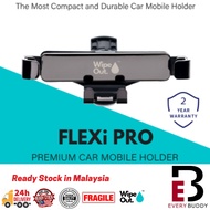 PREMIUM WipeOut FLEXi PRO Aluminium Alloy Car Mobile Phone Holder Car Flexi Pro Handphone Telepone Bimbit Pemegang