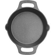 WINCO Cast Iron Skillet, Black