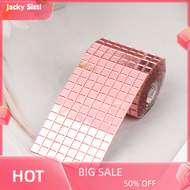 Jacky 4x60cm mosaic wall sticker self adhesive Acrylic mirror stickers party kitche