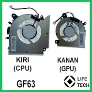 MSI GF63 GF65 Thin Fan, GF65 Thin 9SD, GF65 Thin 9SE, GF65 Thin 9SER, GF65 Thin 9SEXR, GF65 Thin 10S