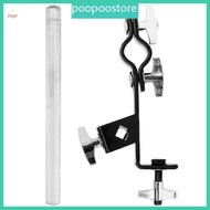 POOP Cowbell Clamp Adjustable Cowbell Mount for Hoop Up or Down Adjustment Cowbell Holder Percussion