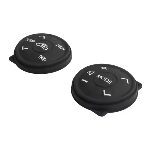 Upgraded 1 Pair Multifunction Steering Wheel Button Prius C Aqua Button For Toyota Prius 30 XW30 200