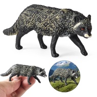 Forest animal African Civet cat simulation model children cognitive science education toys scene dec