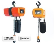 hitachi electric chain hoist 2 ton 2000 kg heavy duty 3phase 380v 50hz - 20m