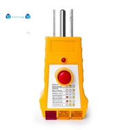 Outlet Tester for Grounding Products, Outlet Tester with GFCI, Electrical Receptacle Tester, Plug Te