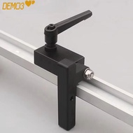 [DEMO3] Woodworking Router, Saw Table Fence Limiter Woodworking Tools T-Track Sliding Limiter, Porta