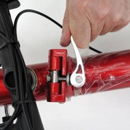 BAUT TEKUK ALLOY CLAMP QR QUICK RELEASE UNTUK FRAME TENGAH SEPEDA LIPAT SELI FOLDING BIKE