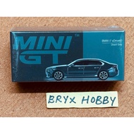 Mini GT BMW i7 xDrive60 #MGT00818-R Dravit Grey (1:64)
